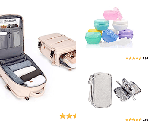 Convenient Travel Items cover photo collage