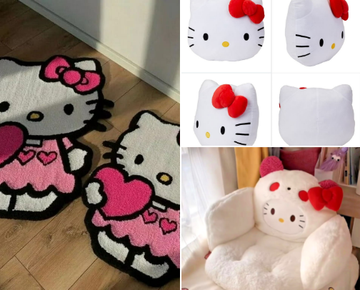 🤭 cuti room decor thingys (few yet in my wishlist) cover photo collage