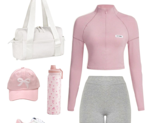 ✨ AFFORDABLE GYM ESSENTIALS (SHEIN EDIT) cover photo collage