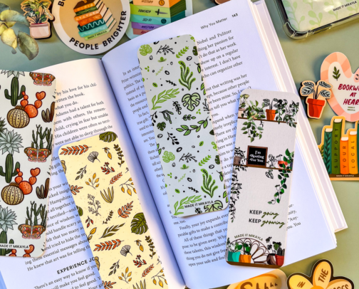 The cutest planty bookish accessories for reading in style cover photo collage