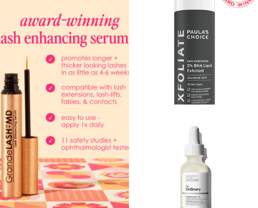 Skincare Slays for Acne Prone Skin cover photo collage