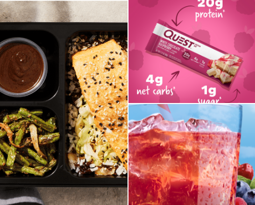 🥗 High Protein Food + Snacks & Shacks cover photo collage