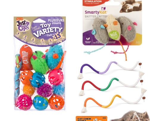 Must-Have Cat Toys for New Pet Parents cover photo collage