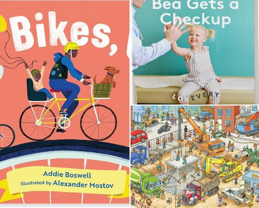 Boy Mom Book Recs cover photo collage