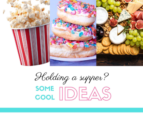 Holding a supper? cover photo collage