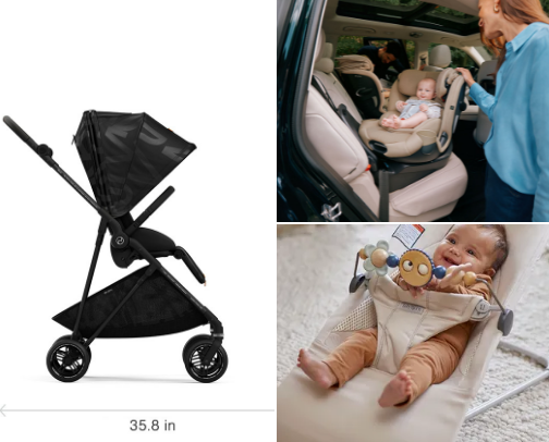 Baby things - everything you need cover photo collage