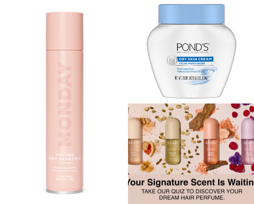 Beauty products to make you feel great! cover photo collage