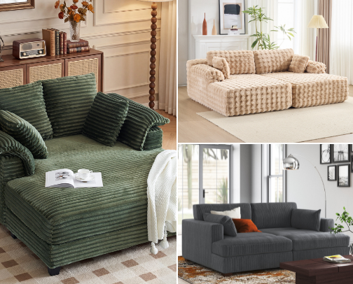 Sleeper Sofas cover photo collage