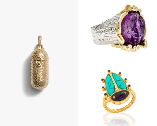 Edgy & Eclectic Jewelry: Unique Statement Jewelry for Women cover photo collage