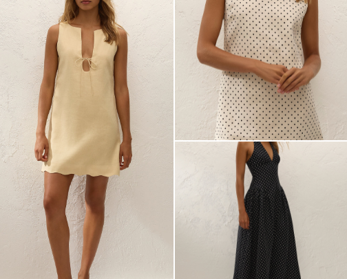 The Muse | Summer Dresses & Jumpsuits cover photo collage