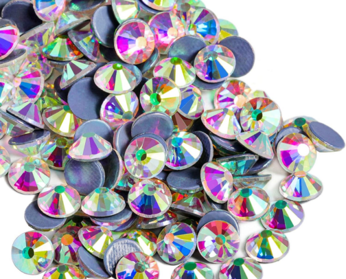 Beadsland Hotfix Rhinestones, Crystal AB, SS20, 1440pcs cover photo collage