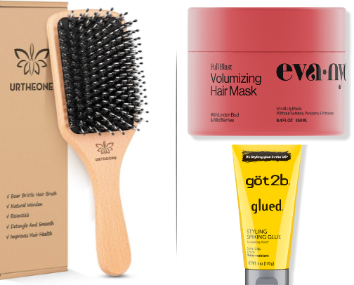 Hair things cover photo collage