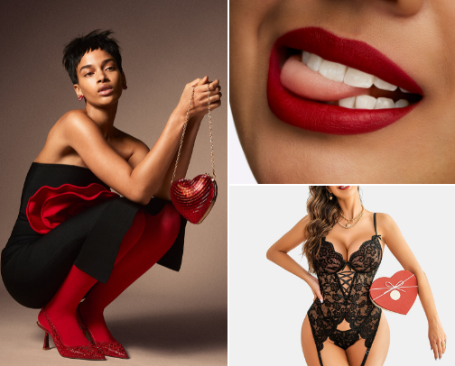 💋 Moulin Rouge Red: Glam Looks with Parisian Drama cover photo collage