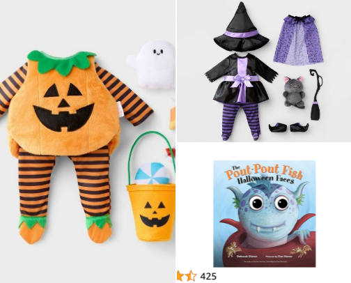 Toddler Boo Basket Favorites cover photo collage