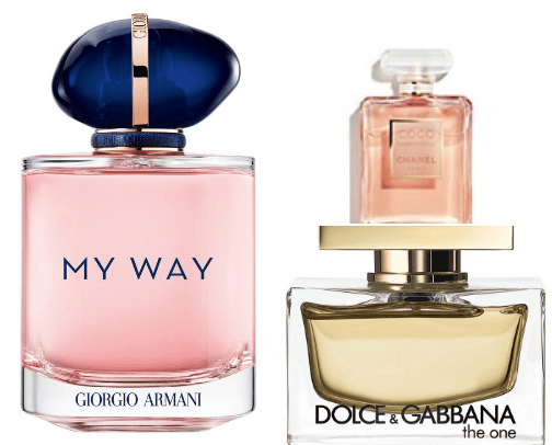 Perfumes cover photo collage