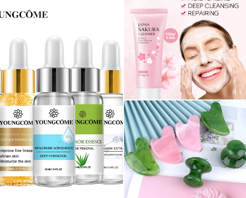 My Everyday Beauty & Wellness Essentials 🍃 cover photo collage