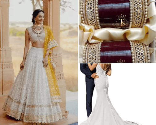 Bridal Attire cover photo collage
