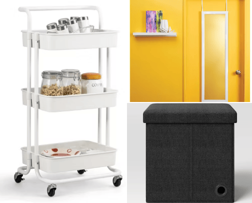 dorm essentials cover photo collage