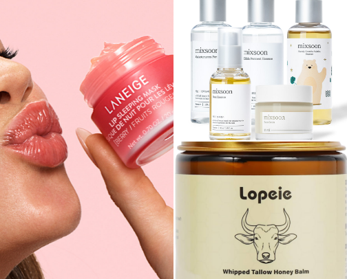 My favorite beauty recs cover photo collage