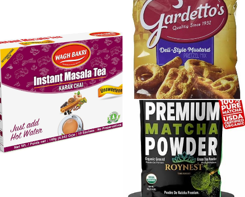 Favorite Snacks and Beverages for those Craving Times cover photo collage