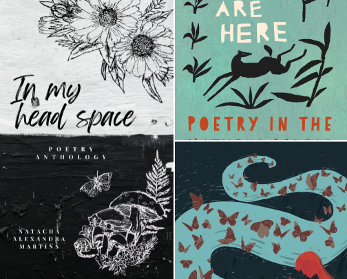 20 Soulful Poetry Books Worth Reading 🌹📖 cover photo collage