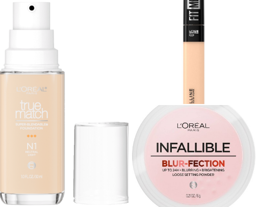 Afford Makeup cover photo collage