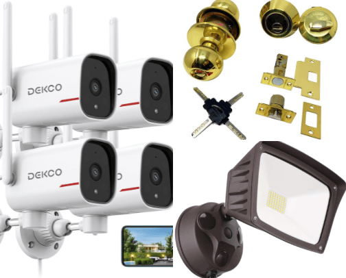 Security cover photo collage