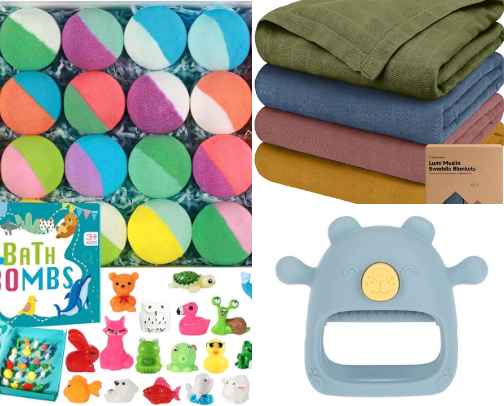 Baby essentials that are actually cute+ useful. cover photo collage