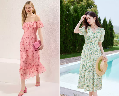 Spring is Here! Floral Dresses/Looks That Make You Feel Pretty & Put Together 🌸💖 cover photo collage