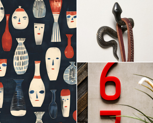 Creative home finds cover photo collage
