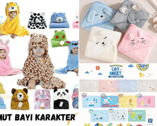 Barang yang di gunakan bayiku cover photo collage