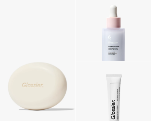 ✨Skincare essentials for clean, glowy skin✨ cover photo collage