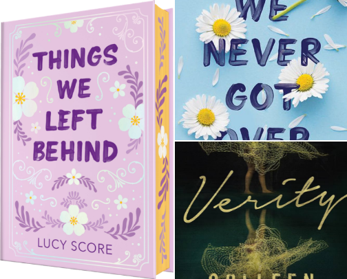 Book recommendations cover photo collage