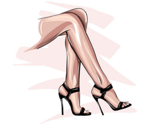 Shoes cover photo collage