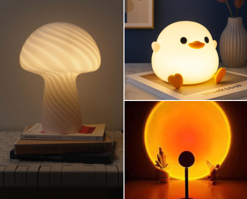 All lamps cover photo collage