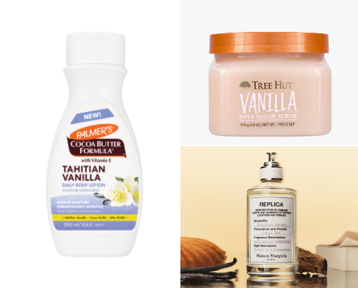 Vanilla Routine cover photo collage