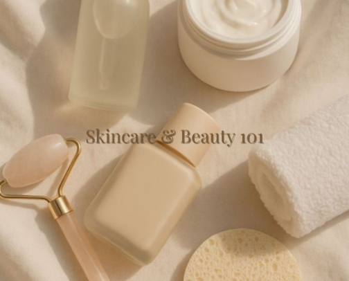 A Black Girl’s Guide to Skincare & Beauty:101 — From Dry to Oily Skin Covered cover photo collage