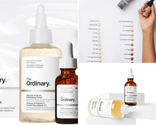 The Ordinary cover photo collage