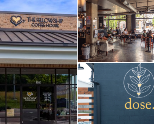 Nashville Coffee Shops cover photo collage