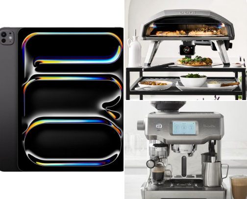 Tech, Gadgets, and Home Appliances cover photo collage