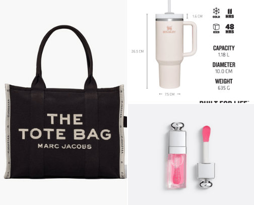 popular tiktok items! cover photo collage