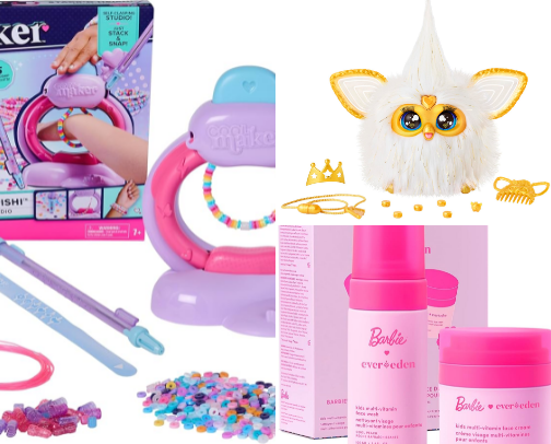 Christmas Favorites for an 8-Year-Old Girl cover photo collage