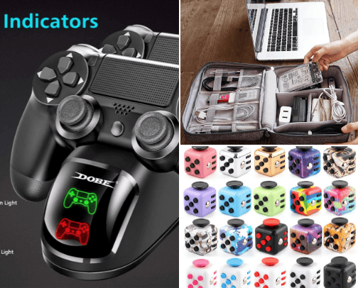 Cheap and fun Aliexpress gadgets cover photo collage