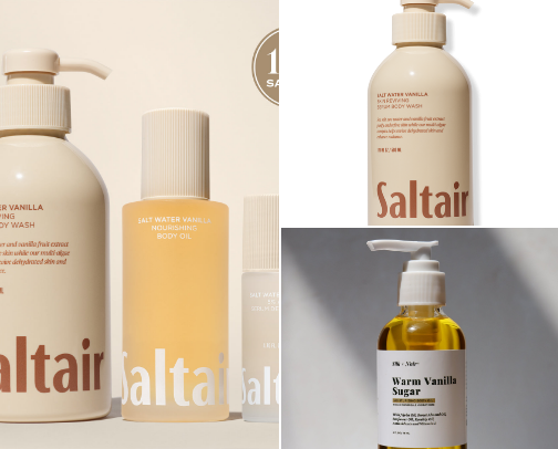 my shower routine favs!! cover photo collage