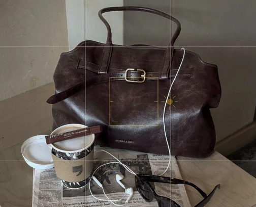 Bag's chic cover photo collage