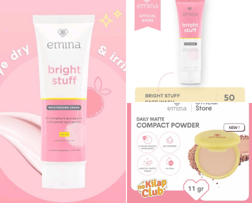 Student skincare recommendations cover photo collage