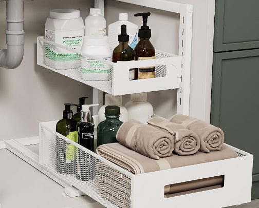 Bathroom Organization Essentials for a Clutter-Free Space cover photo collage