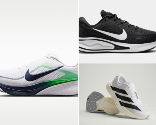 Running/daily shoes that only break banks not feet or ankles cover photo collage