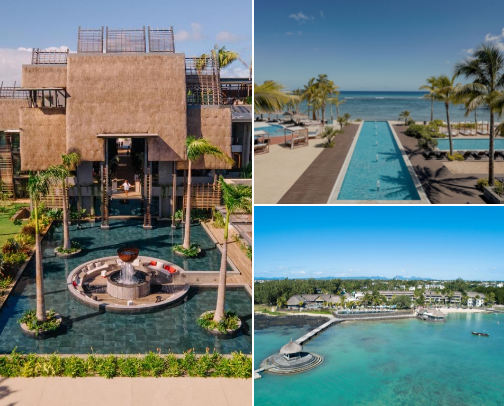 Mauritius Hotel Recommendation by Region. cover photo collage