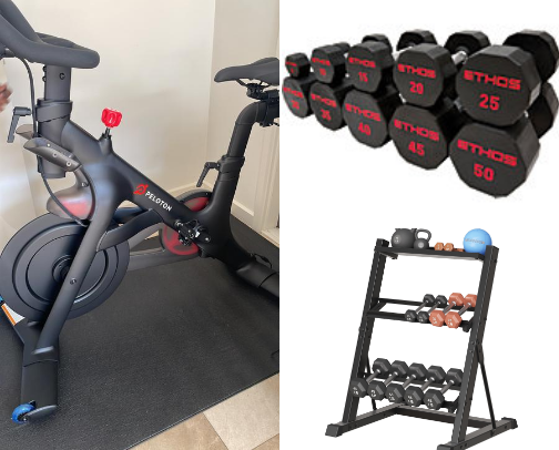 Gym Equipment cover photo collage